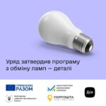 Скоро українці зможуть подати заявку в Дії з обміну ламп розжарювання на світлодіодні. Уряд затвердив постанову