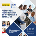 Анонс. Вебінар 3. Підготовка підприємства до повернення ветеранів